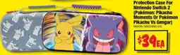 JB Hi-Fi Protection Case For Nintendo Switch 2 (Pokemon: Pikachu Moments Or Pokemon Pikachu Vs Gengar) offer