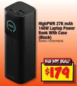 JB Hi-Fi HighPWR Laptop Power Bank offer
