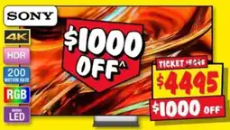 JB Hi-Fi Sony TV offer