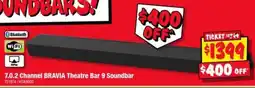 JB Hi-Fi 7.0.2 Channel BRAVIA Theatre Bar 9 Soundbar offer