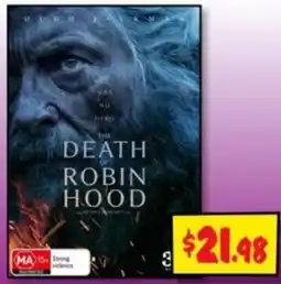 JB Hi-Fi The Death of Robin Hood offer