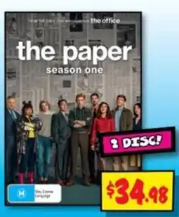 JB Hi-Fi the paper season one offer