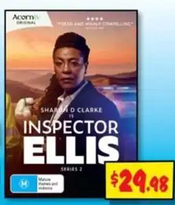 JB Hi-Fi Acorn TV Original Inspector Ellis offer