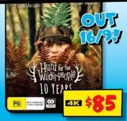JB Hi-Fi Hunt for the Wilderpeople 10 Years offer