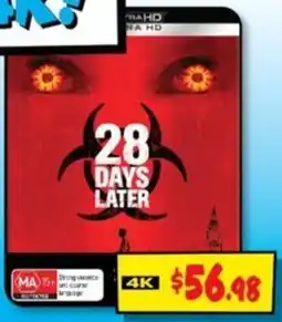 JB Hi-Fi 28 Days Later offer