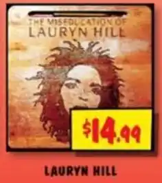 JB Hi-Fi The Miseducation of Lauryn Hill offer