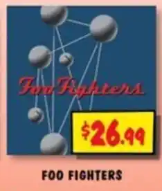 JB Hi-Fi Foo Fighters offer