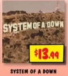 JB Hi-Fi System of a Down offer