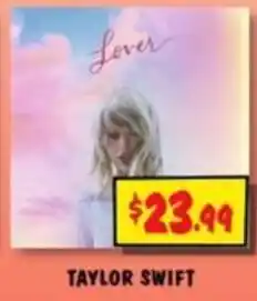 JB Hi-Fi Lover Taylor Swift offer