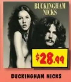 JB Hi-Fi Buckingham Nicks offer