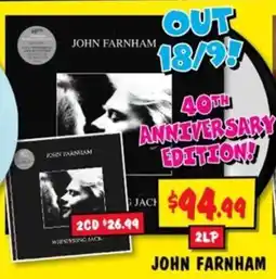JB Hi-Fi John Farnham 40th Anniversary Edition offer