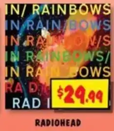 JB Hi-Fi In Rainbows Radiohead offer