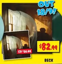 JB Hi-Fi Beck offer