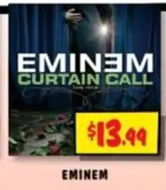 JB Hi-Fi Eminem Curtain Call offer