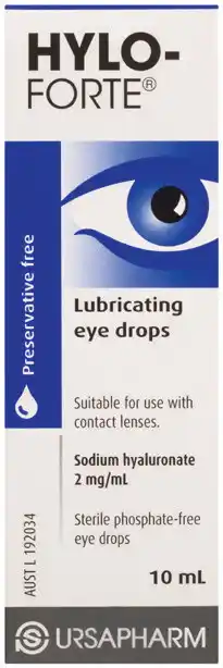 Hylo-Forte Lubricating Eye Drops