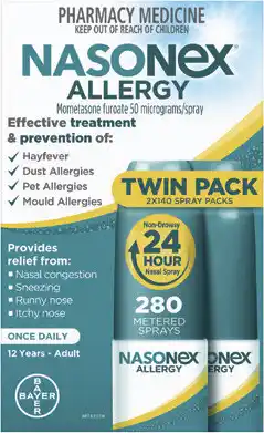 Amcal Pharmacies Nasonex Allergy 280 Doses offer