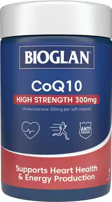 Amcal Pharmacies Bioglan CoQ10 High Strength 300mg 60 Capsules offer