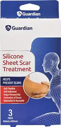 Amcal Pharmacies Guardian Silicone Sheet Scar Treatment 60mm x 120mm offer