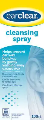 Amcal Pharmacies EarClear Cleansing Spray offer