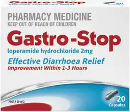 Amcal Pharmacies Gastro-Stop Loperamide 20 Capsules offer