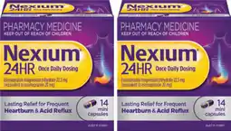 Amcal Pharmacies Nexium 24hr 20mg 14 Mini Capsules offer