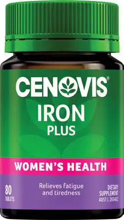 Amcal Pharmacies Cenovis Iron Plus 80 Tablets offer