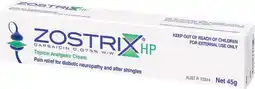 Amcal Pharmacies Zostrix HP Topical Analgesic Cream offer