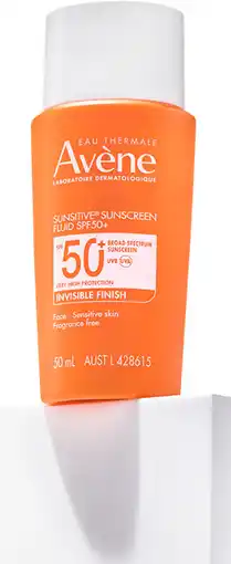 Amcal Pharmacies Avène Sunsitive Sunscreen Fluid SPF50+ offer
