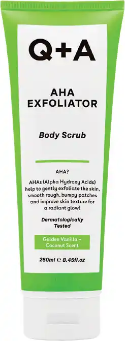 Q+A AHA Exfoliator Body Scrub