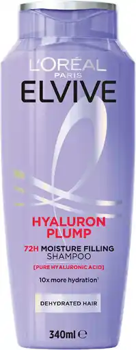 Priceline L'Oréal Paris Elvive Hyaluron Plump Shampoo offer