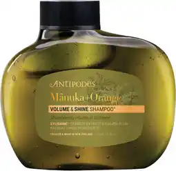 Priceline Antipodes Manuka + Orange Volume & Shine Shampoo offer