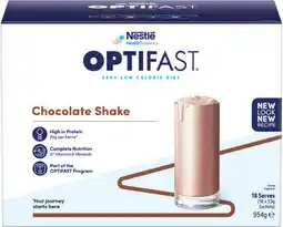 Priceline Optifast VLCD Shake Chocolate offer