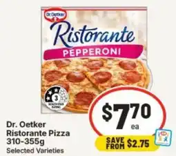 IGA Dr. Oetker Ristorante Pizza offer