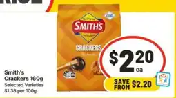 IGA Smith's Crackers offer