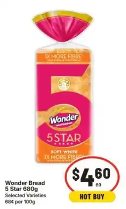 IGA Wonder Bread 5 Star offer