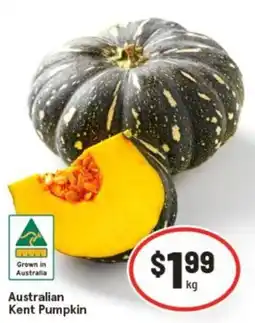 IGA Australian Kent Pumpkin offer