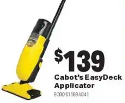 Mitre 10 Cabot's EasyDeck Applicator offer