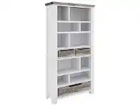 LivingStyles Nordington Acacia Timber Bookcase offer