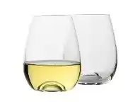 LivingStyles Ecology Classic Stemless White Wine Glass, Set of 4 offer