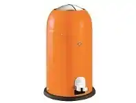 LivingStyles Wesco Kickmaster Junior Steel Disposal Bin - Orange offer