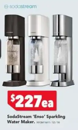Harvey Norman SodaStream 'Enso' Sparkling Water Maker offer
