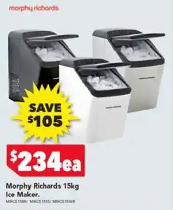 Morphy Richards 15kg Ice Maker