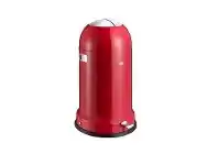 LivingStyles Wesco Kickmaster Classic Steel 33L Disposal Bin - Red offer