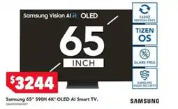 Harvey Norman Samsung 65" S90H 4K OLED AI Smart TV offer