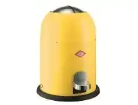 Wesco Single Master Steel 9L Disposal Bin - Lemon Yellow