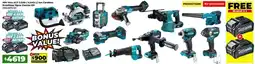 Sydney Tools Makita 40V Max XCT 2.5Ah / 4.0Ah Li-ion Cordless Brushless 12pce Combo Kit offer