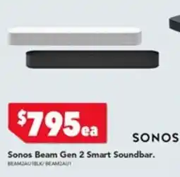 Harvey Norman Sonos Beam Gen 2 Smart Soundbar offer