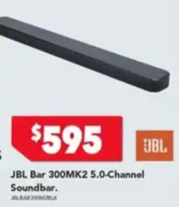Harvey Norman JBL Bar 300MK2 5.0-Channel Soundbar offer