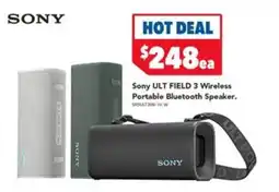 Harvey Norman Sony ULT FIELD 3 Wireless Portable Bluetooth Speaker offer