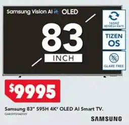 Harvey Norman Samsung 83" S95H 4K' OLED AI Smart TV. offer